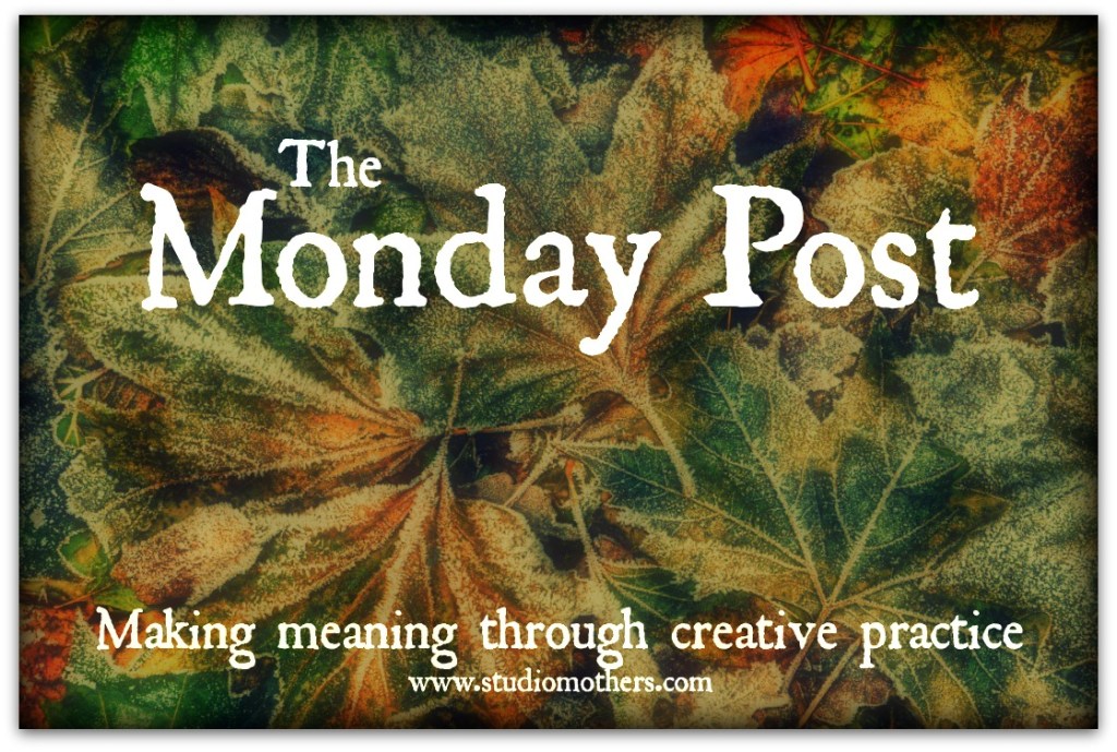 Monday Post Frosted Leaves