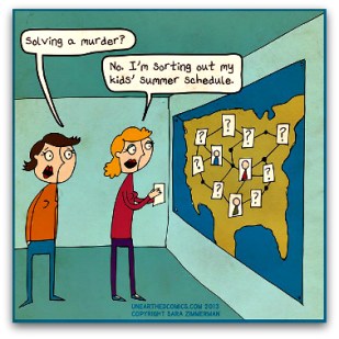 kids' summer schedule planning