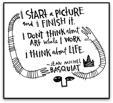Basquiat quote