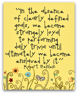 The importance of goals